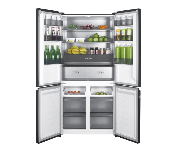 Lodówka MPM 503-SSI-13/D Multidoor Slot-In No Frost 190,2cm Czarne Szkło Do Obudowy 505L - 1502630 - zdjęcie 4